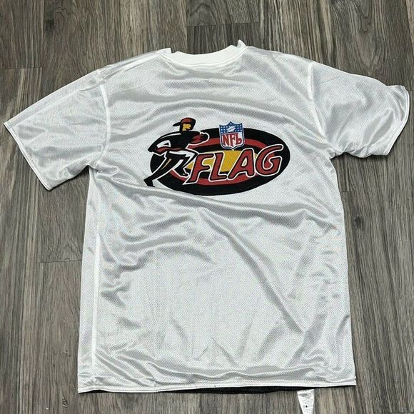 NFL White and Black reversible Detroit Lions Jersey sz M - Picture 3 of 12